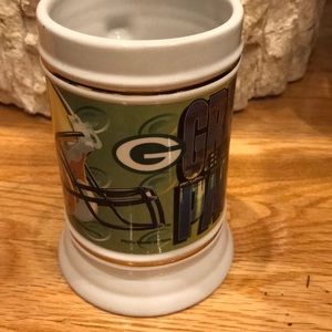 ❤️- 🆕 🏈 GREEN BAY PACKERS Large Stein - like new